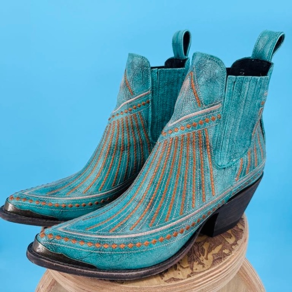 Dan Post Quincy Boots / Booties size 8.5 - Picture 2 of 13